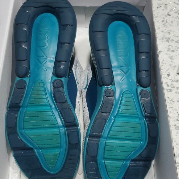 Nike air max 270 teal/white sz 11 - Picture 4 of 5